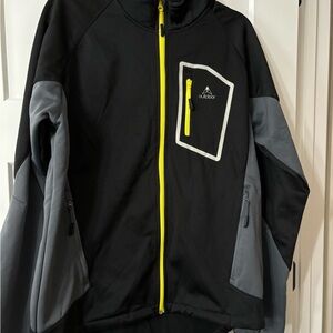 Crivit Black‎ and Gray Performance Jacket Mens size L